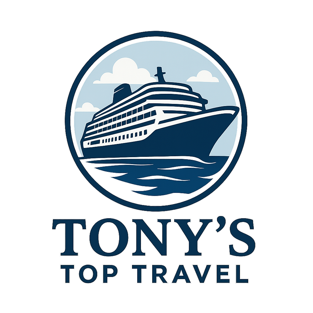 Tony's Top Travel logo